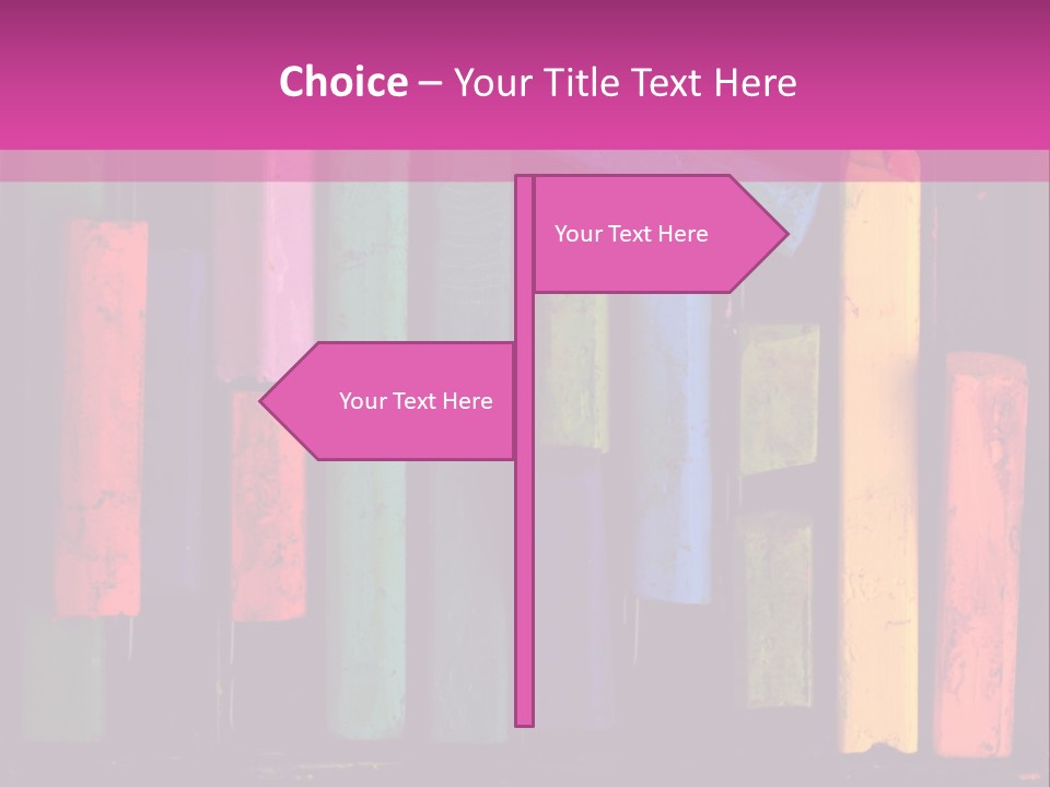 Oil Pastels PowerPoint Template