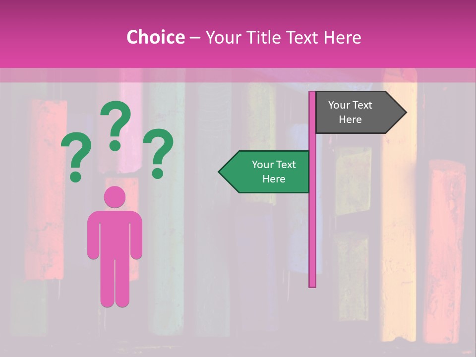 Oil Pastels PowerPoint Template