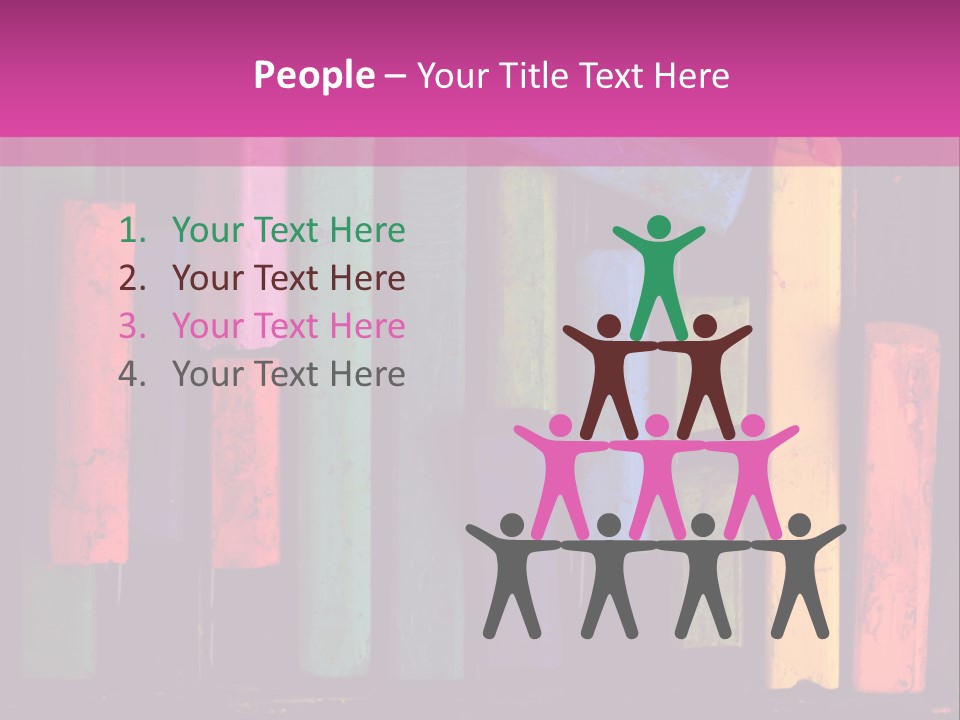 Oil Pastels PowerPoint Template