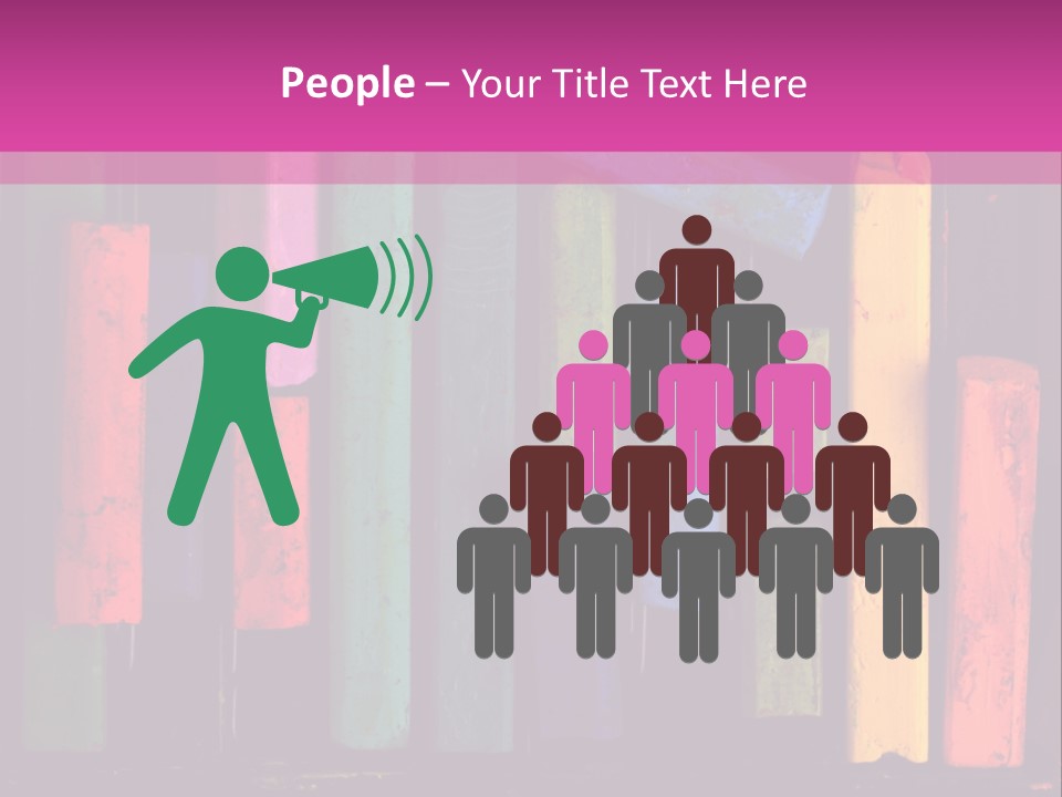 Oil Pastels PowerPoint Template