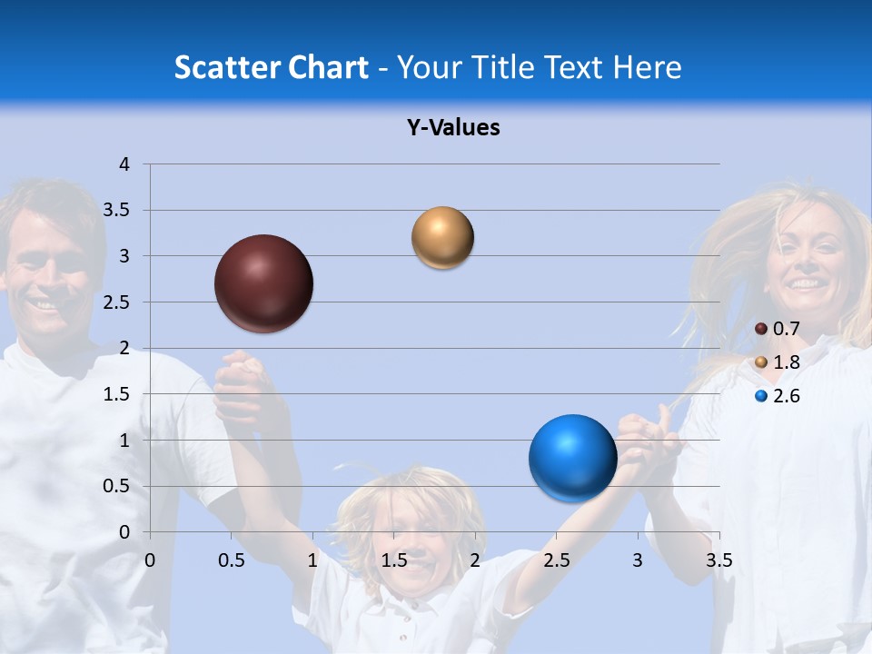 A Family Is Holding Their Hands Up In The Air PowerPoint Template