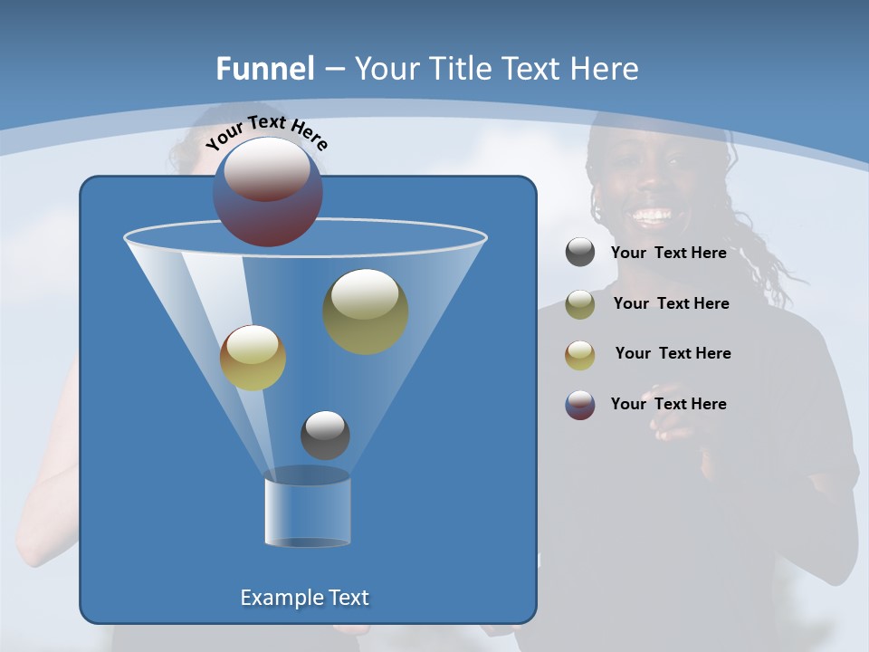 Two Women Running In A Field Powerpoint Presentation PowerPoint Template