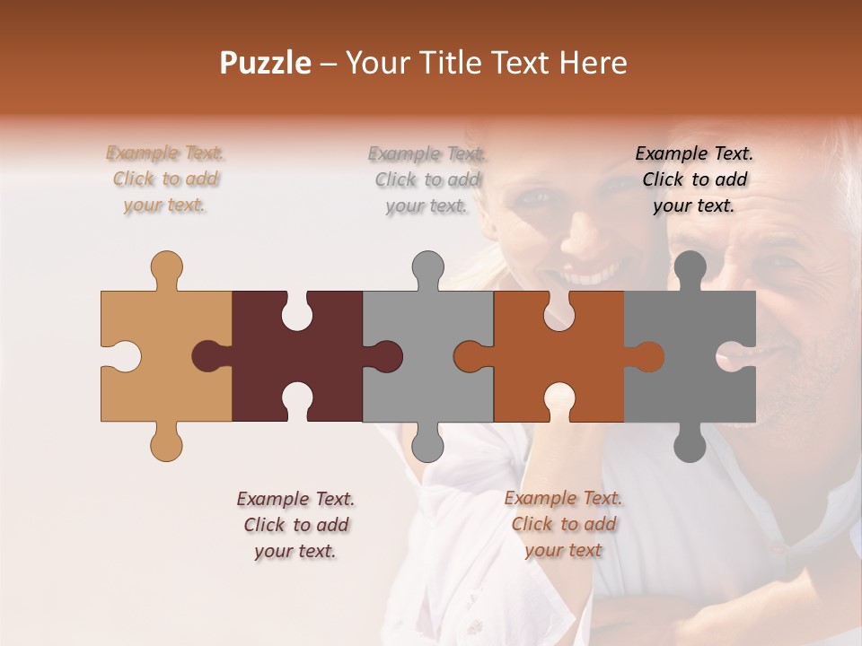 Red Dirt Road On Massai Mara, Kenya, Africa. PowerPoint Template