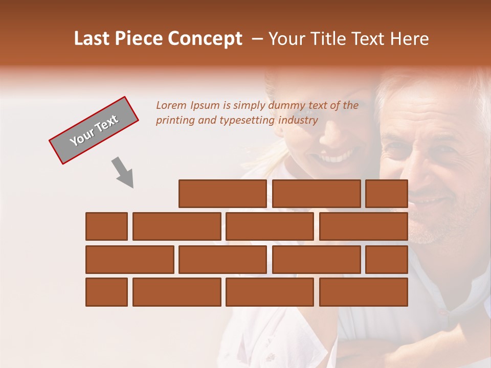 Red Dirt Road On Massai Mara, Kenya, Africa. PowerPoint Template