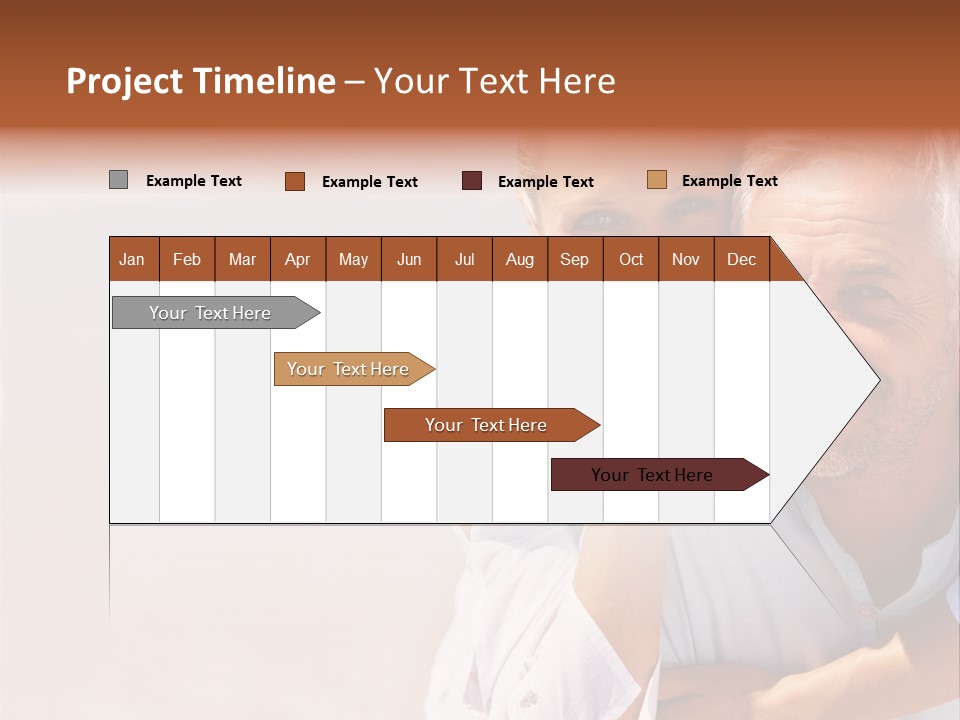 Red Dirt Road On Massai Mara, Kenya, Africa. PowerPoint Template