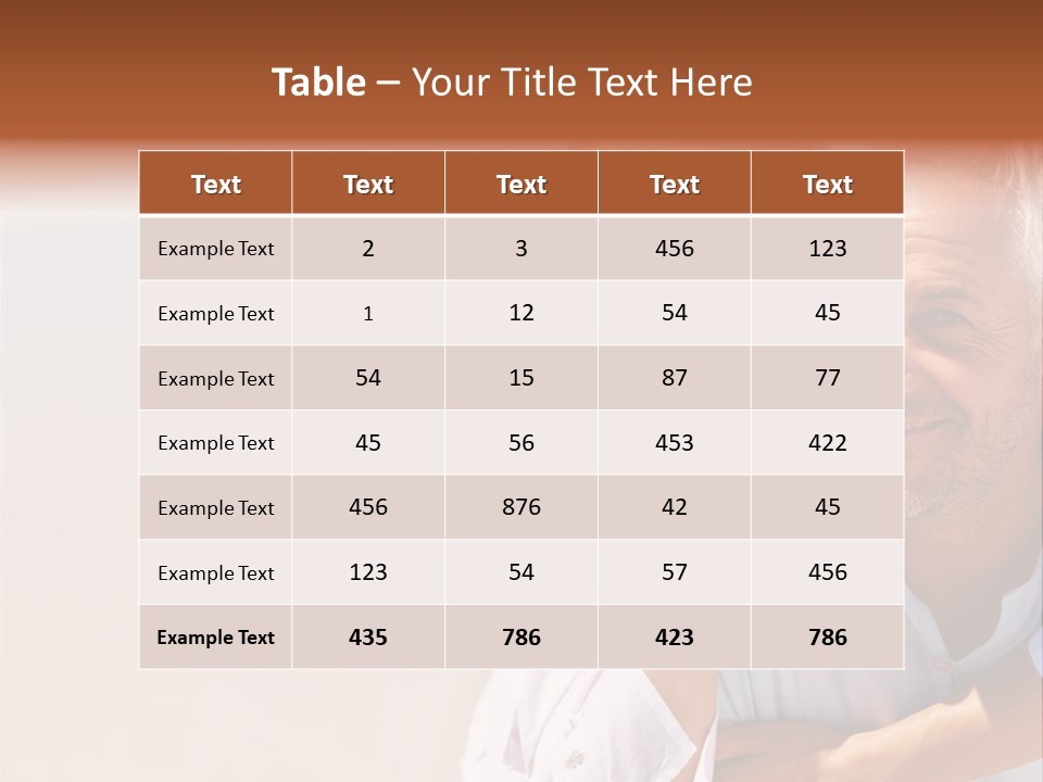 Red Dirt Road On Massai Mara, Kenya, Africa. PowerPoint Template