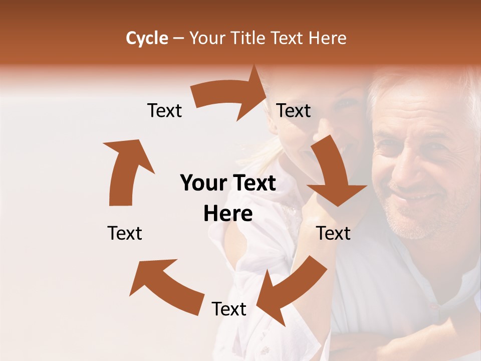 Red Dirt Road On Massai Mara, Kenya, Africa. PowerPoint Template