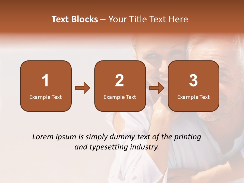 Red Dirt Road On Massai Mara, Kenya, Africa. PowerPoint Template