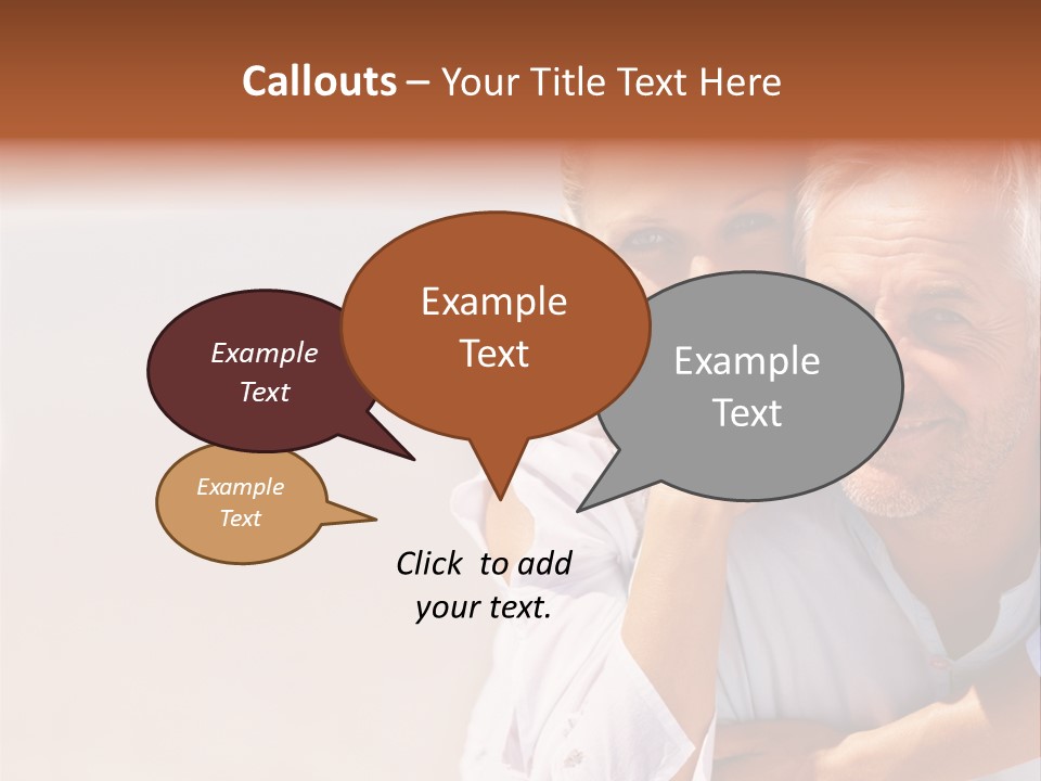 Red Dirt Road On Massai Mara, Kenya, Africa. PowerPoint Template