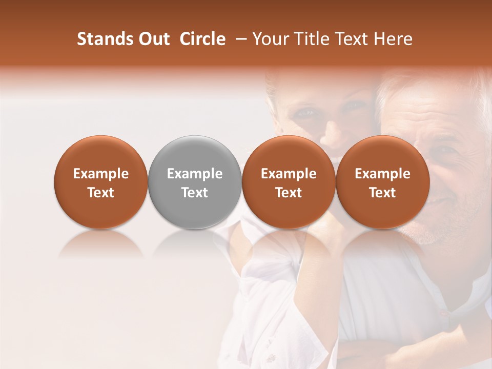 Red Dirt Road On Massai Mara, Kenya, Africa. PowerPoint Template