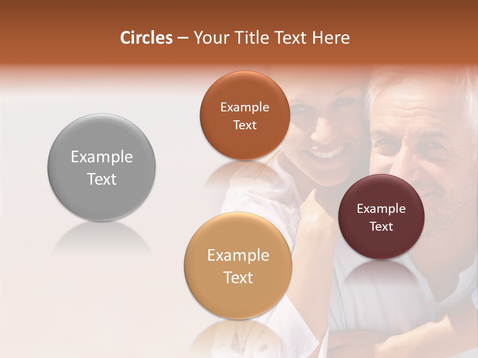 Red Dirt Road On Massai Mara, Kenya, Africa. PowerPoint Template