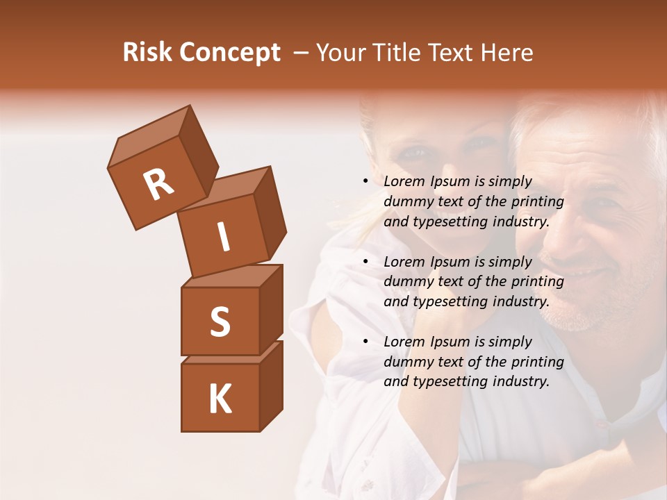 Red Dirt Road On Massai Mara, Kenya, Africa. PowerPoint Template