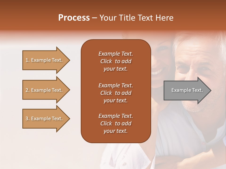 Red Dirt Road On Massai Mara, Kenya, Africa. PowerPoint Template