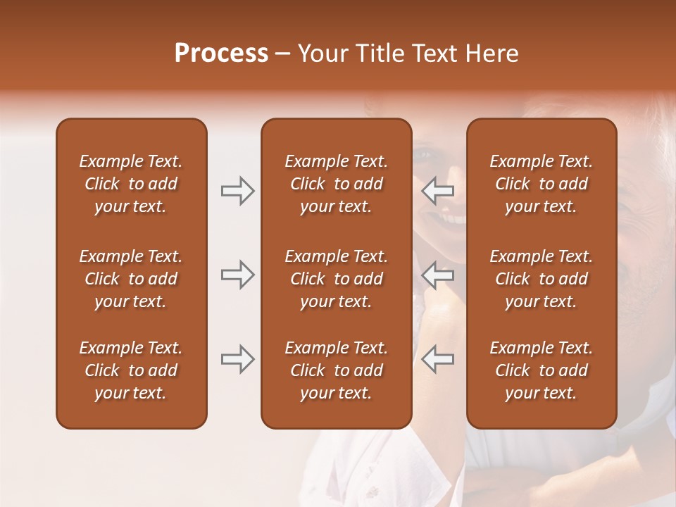 Red Dirt Road On Massai Mara, Kenya, Africa. PowerPoint Template