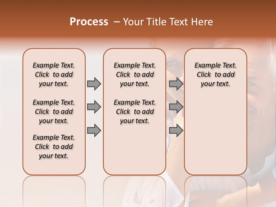Red Dirt Road On Massai Mara, Kenya, Africa. PowerPoint Template
