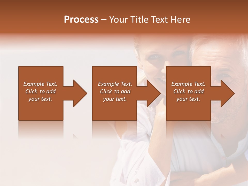 Red Dirt Road On Massai Mara, Kenya, Africa. PowerPoint Template