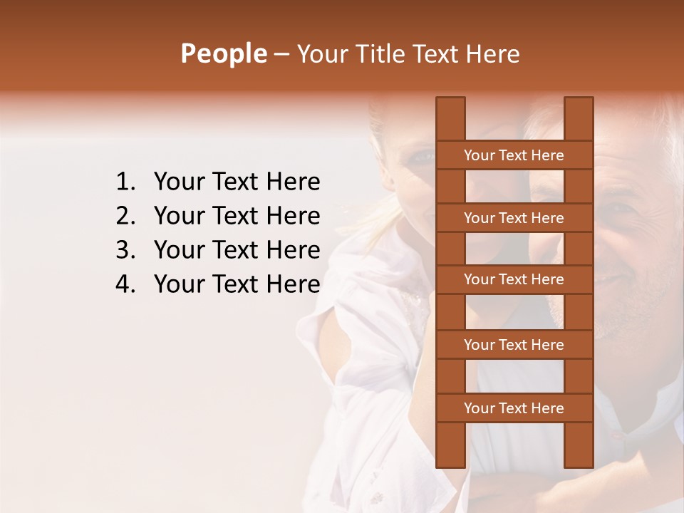 Red Dirt Road On Massai Mara, Kenya, Africa. PowerPoint Template