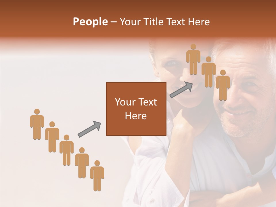 Red Dirt Road On Massai Mara, Kenya, Africa. PowerPoint Template