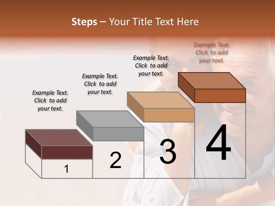 Red Dirt Road On Massai Mara, Kenya, Africa. PowerPoint Template