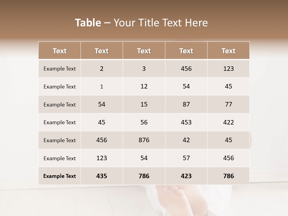 Wet Plastic Bucket With Cleaning Supplies Isolated On White Background PowerPoint Template