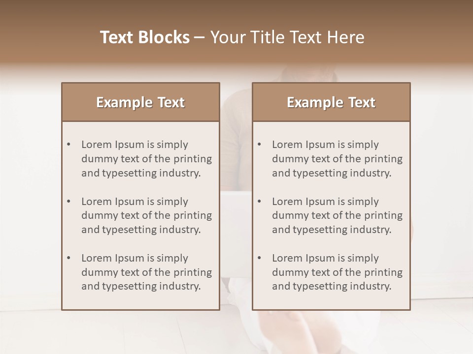 Wet Plastic Bucket With Cleaning Supplies Isolated On White Background PowerPoint Template