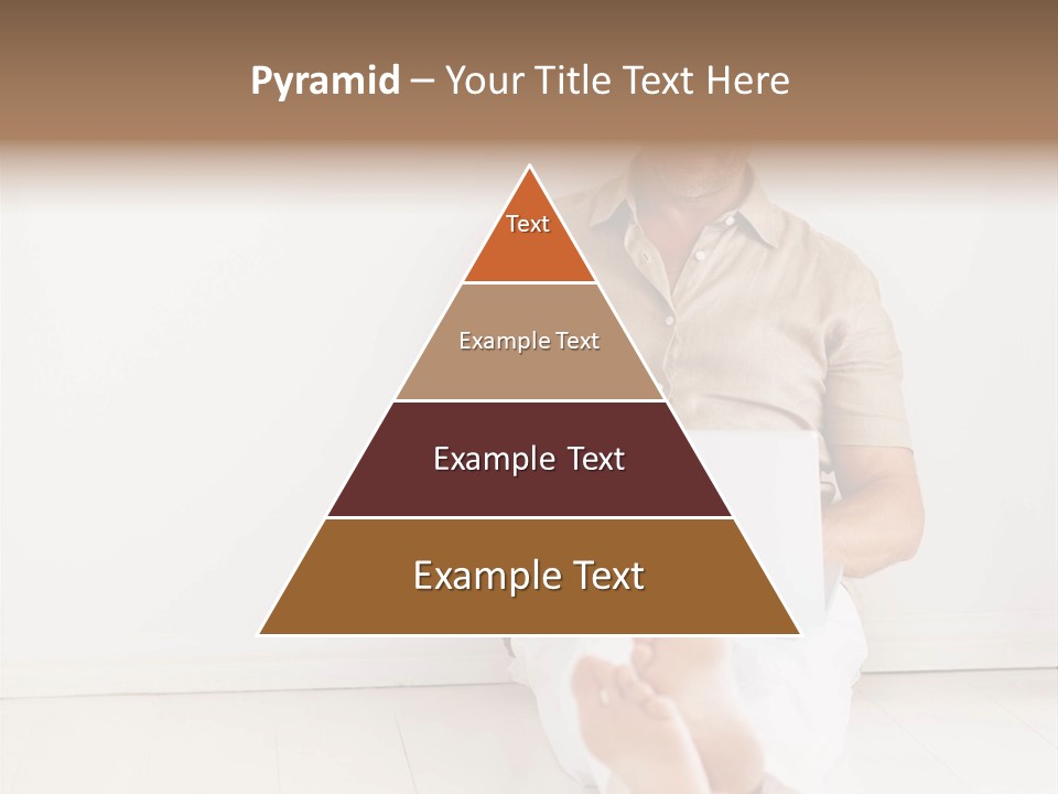 Wet Plastic Bucket With Cleaning Supplies Isolated On White Background PowerPoint Template