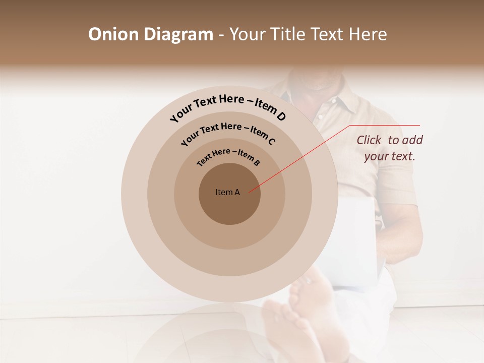 Wet Plastic Bucket With Cleaning Supplies Isolated On White Background PowerPoint Template