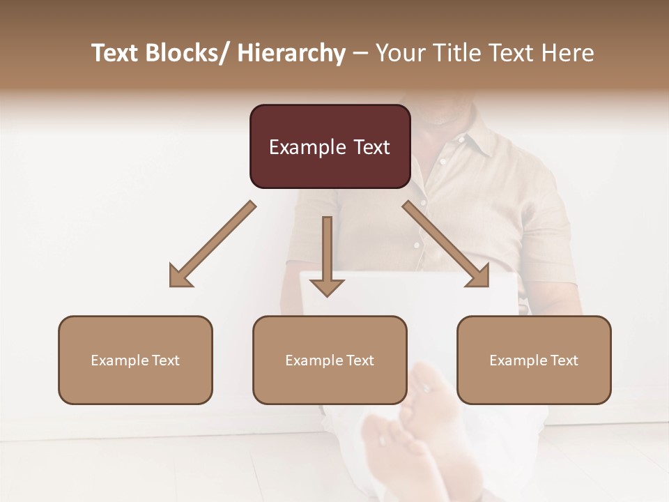 Wet Plastic Bucket With Cleaning Supplies Isolated On White Background PowerPoint Template