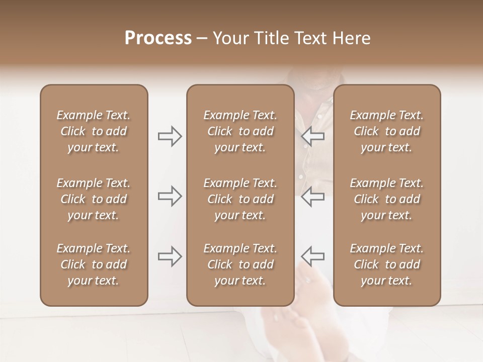 Wet Plastic Bucket With Cleaning Supplies Isolated On White Background PowerPoint Template