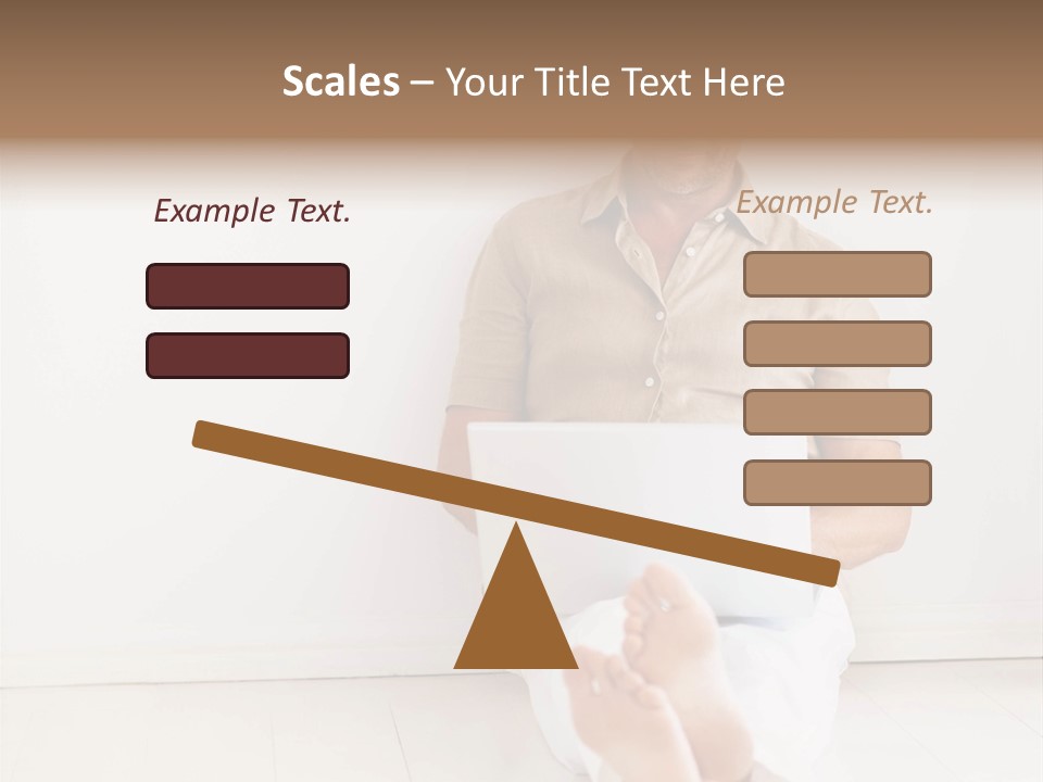 Wet Plastic Bucket With Cleaning Supplies Isolated On White Background PowerPoint Template