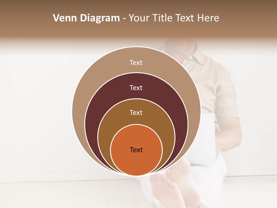 Wet Plastic Bucket With Cleaning Supplies Isolated On White Background PowerPoint Template