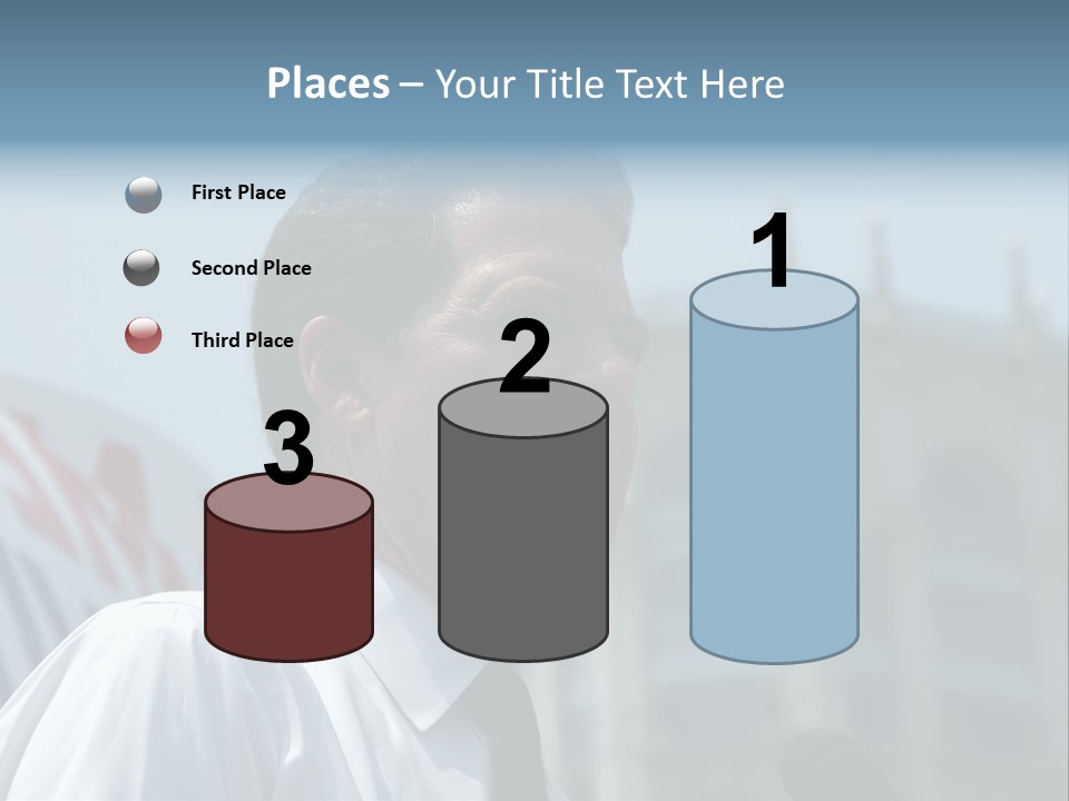 Aerial View Of Chicago, Illinois Looking North-East From The Sears Tower PowerPoint Template