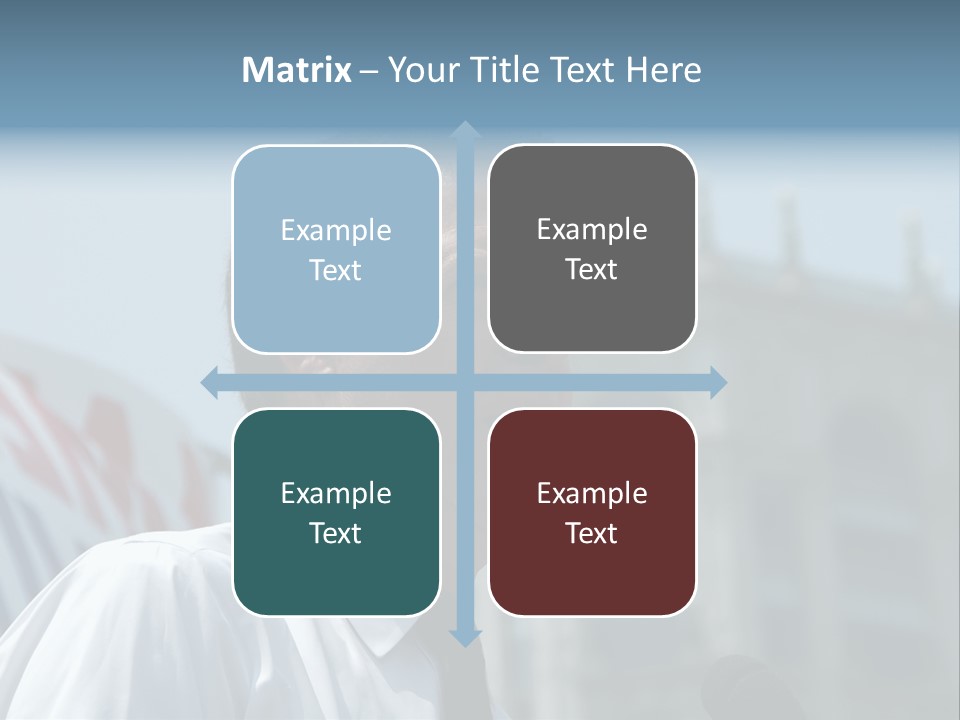 Aerial View Of Chicago, Illinois Looking North-East From The Sears Tower PowerPoint Template