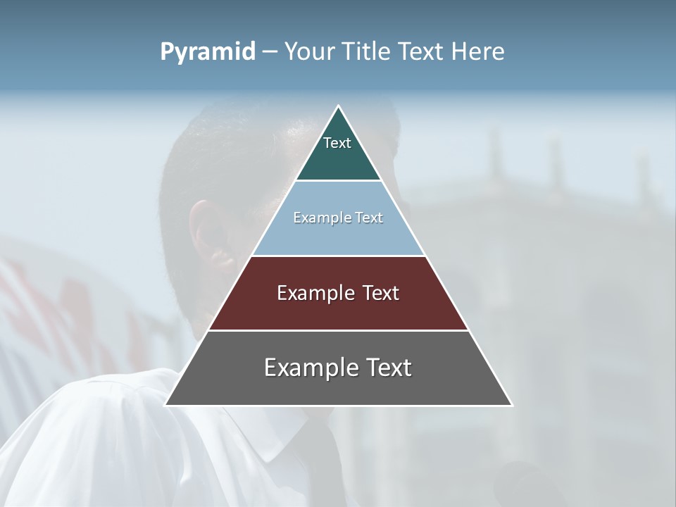 Aerial View Of Chicago, Illinois Looking North-East From The Sears Tower PowerPoint Template