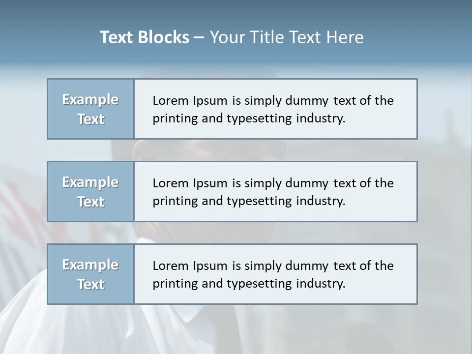 Aerial View Of Chicago, Illinois Looking North-East From The Sears Tower PowerPoint Template