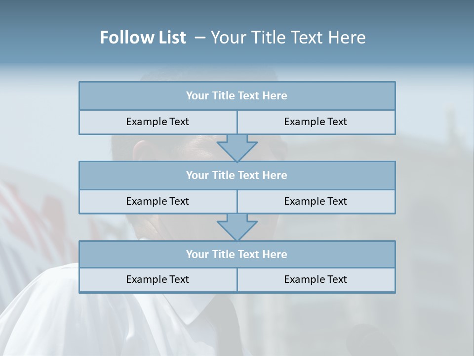 Aerial View Of Chicago, Illinois Looking North-East From The Sears Tower PowerPoint Template