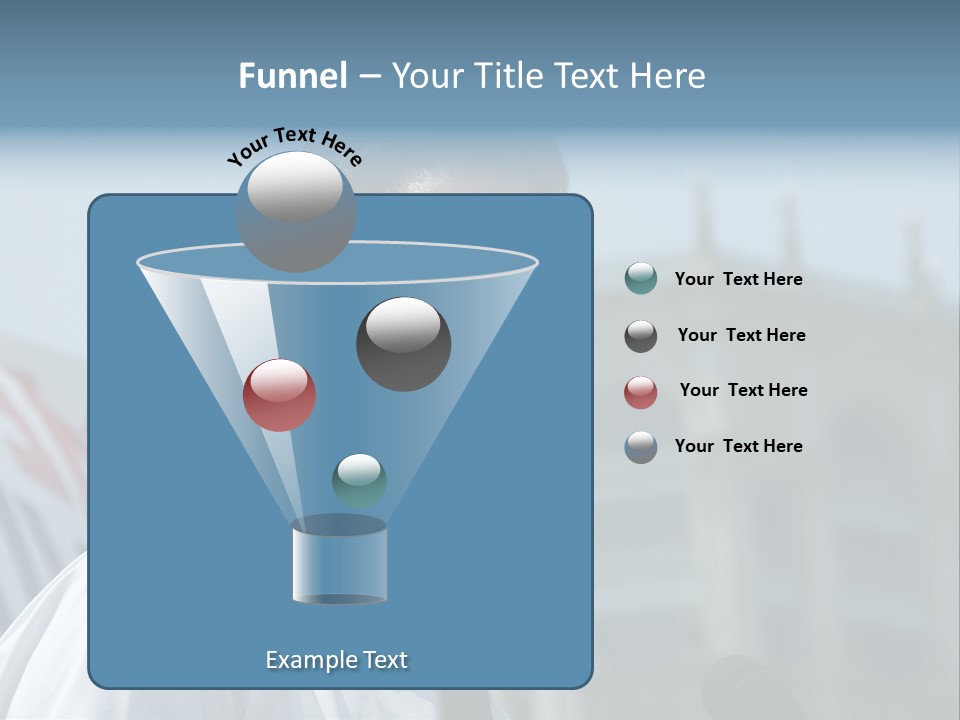 Aerial View Of Chicago, Illinois Looking North-East From The Sears Tower PowerPoint Template