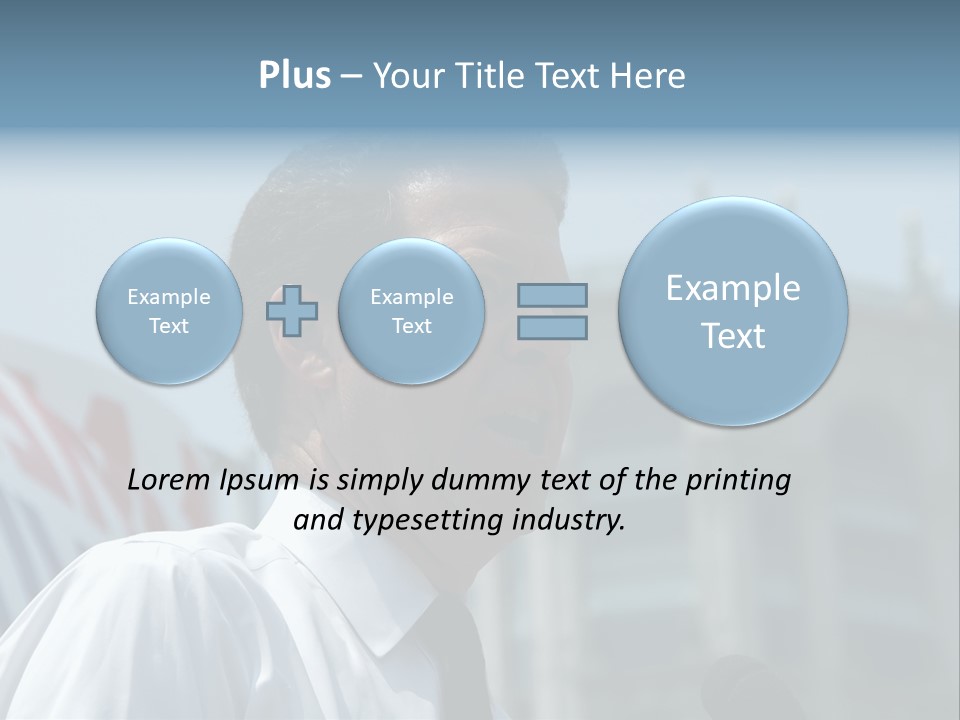 Aerial View Of Chicago, Illinois Looking North-East From The Sears Tower PowerPoint Template