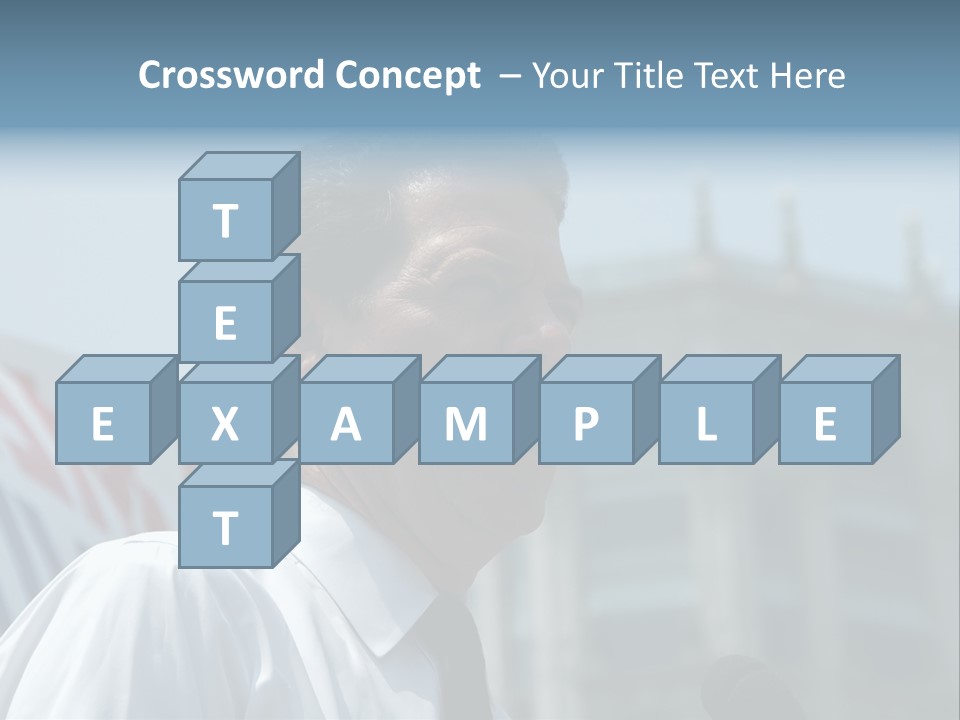 Aerial View Of Chicago, Illinois Looking North-East From The Sears Tower PowerPoint Template