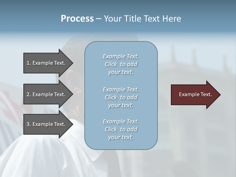 Aerial View Of Chicago, Illinois Looking North-East From The Sears Tower PowerPoint Template