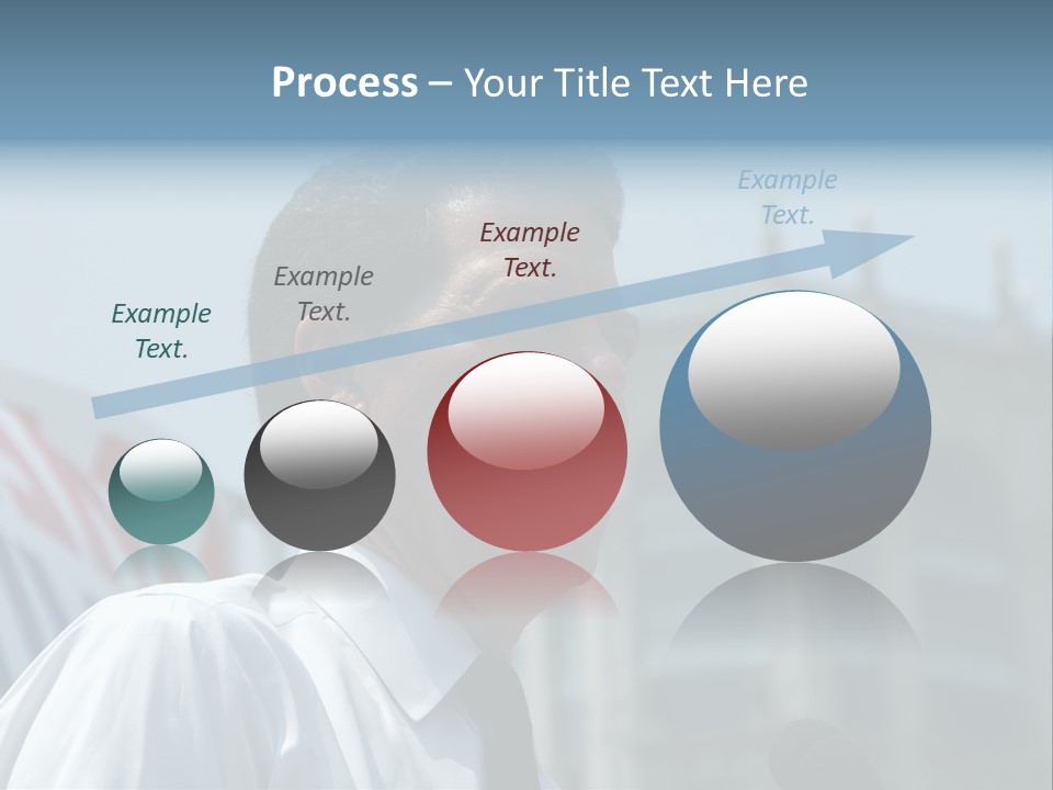 Aerial View Of Chicago, Illinois Looking North-East From The Sears Tower PowerPoint Template