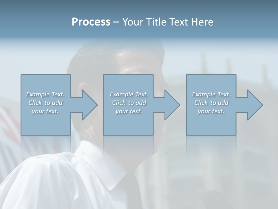 Aerial View Of Chicago, Illinois Looking North-East From The Sears Tower PowerPoint Template