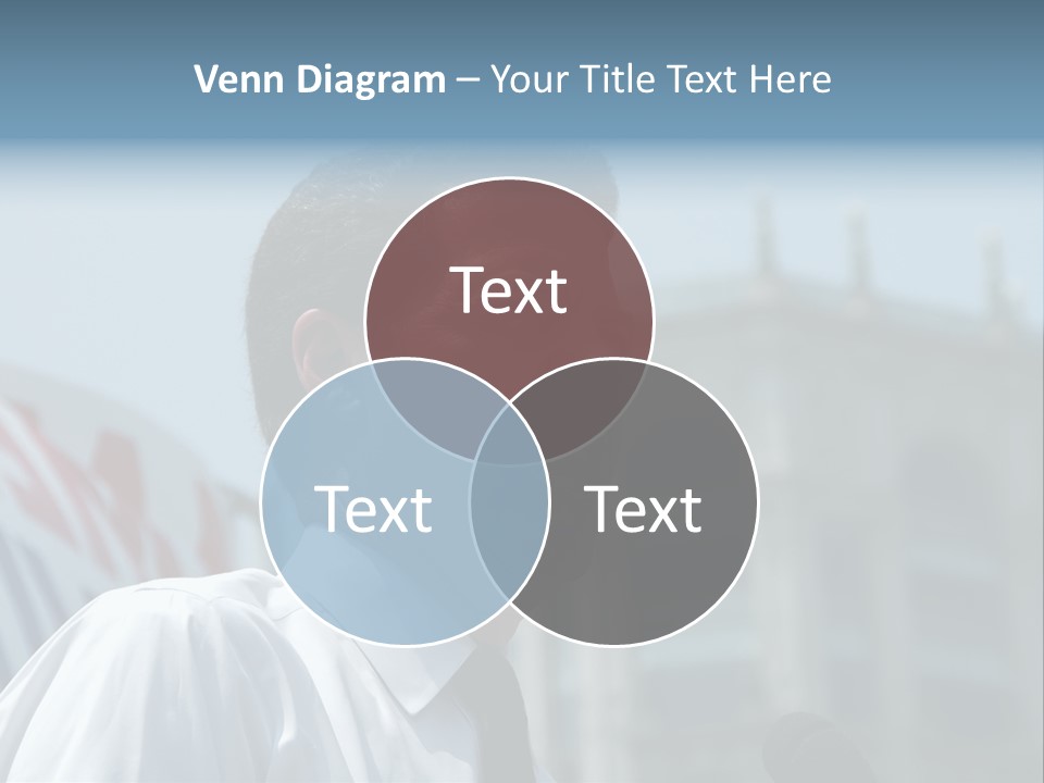 Aerial View Of Chicago, Illinois Looking North-East From The Sears Tower PowerPoint Template