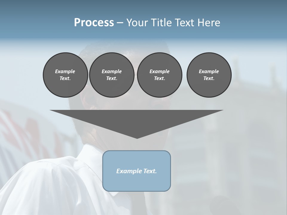 Aerial View Of Chicago, Illinois Looking North-East From The Sears Tower PowerPoint Template