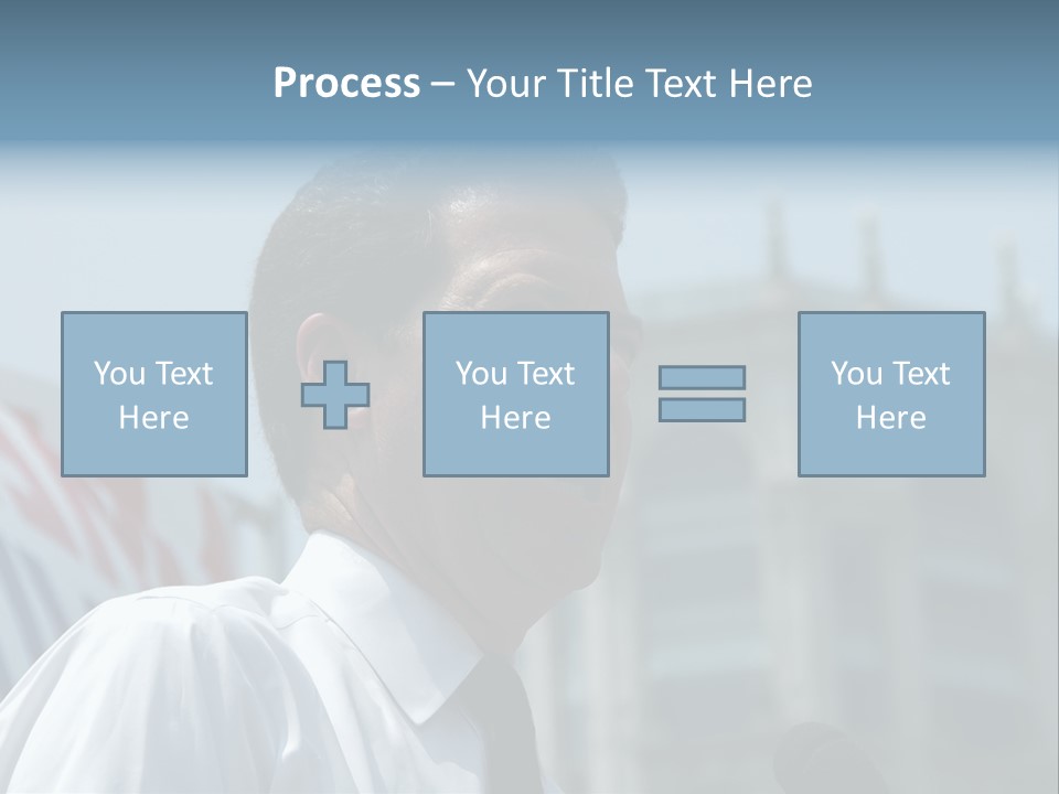 Aerial View Of Chicago, Illinois Looking North-East From The Sears Tower PowerPoint Template
