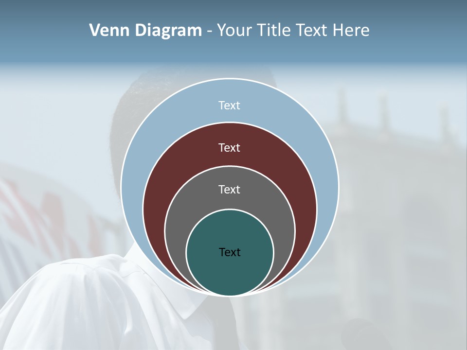 Aerial View Of Chicago, Illinois Looking North-East From The Sears Tower PowerPoint Template