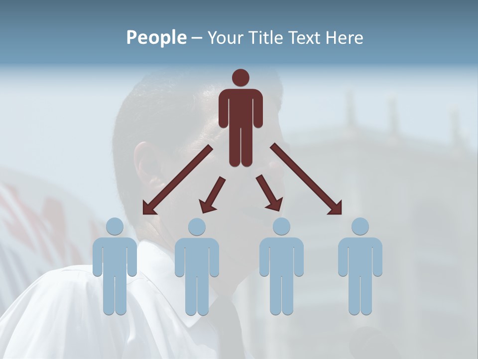 Aerial View Of Chicago, Illinois Looking North-East From The Sears Tower PowerPoint Template