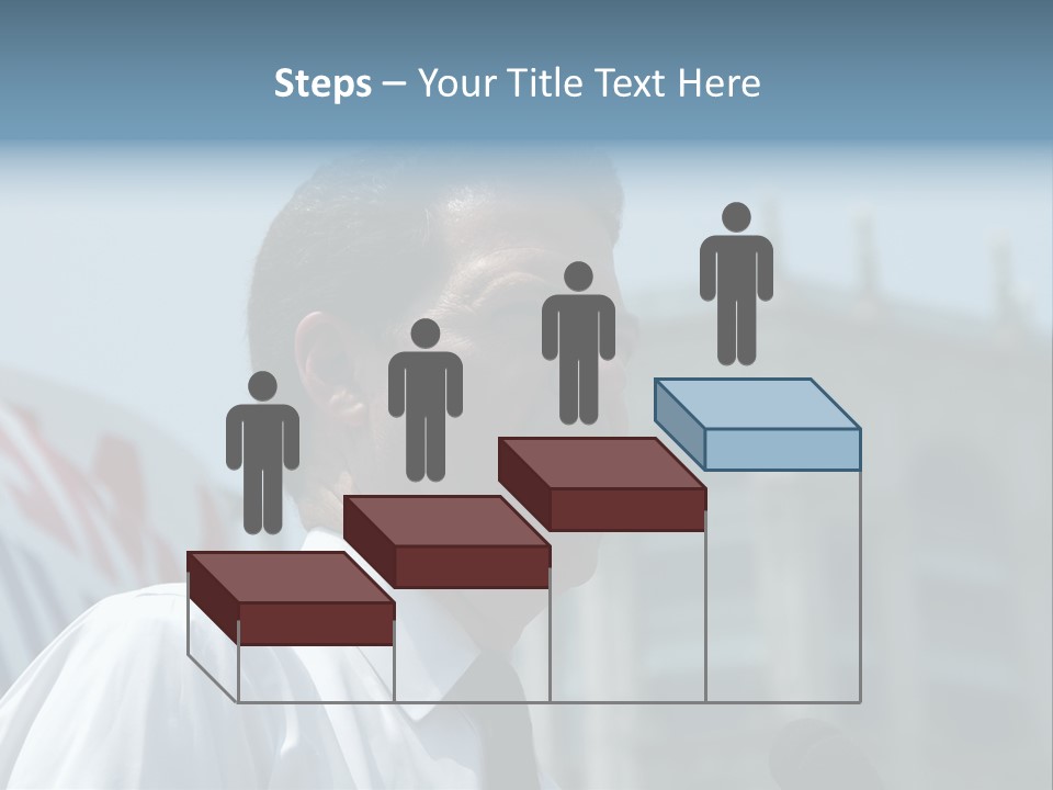 Aerial View Of Chicago, Illinois Looking North-East From The Sears Tower PowerPoint Template