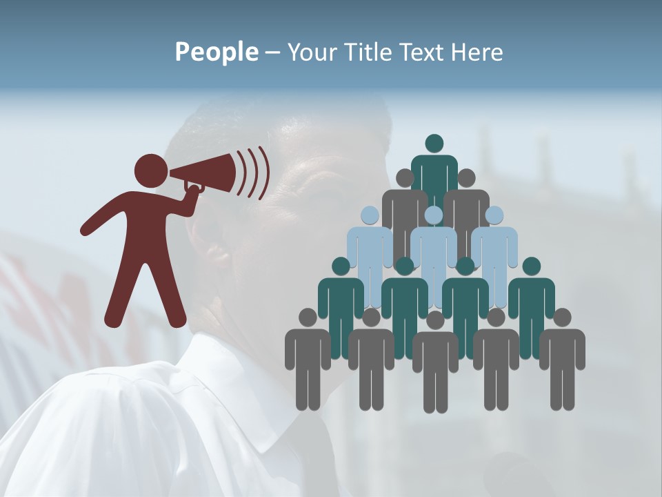 Aerial View Of Chicago, Illinois Looking North-East From The Sears Tower PowerPoint Template