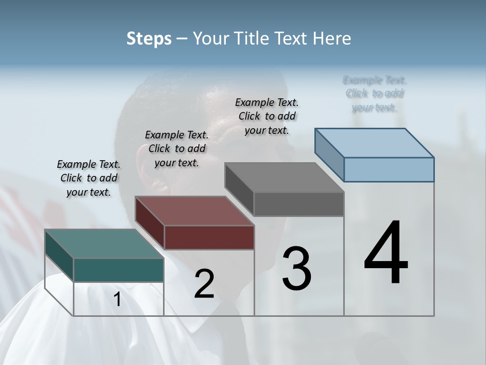 Aerial View Of Chicago, Illinois Looking North-East From The Sears Tower PowerPoint Template